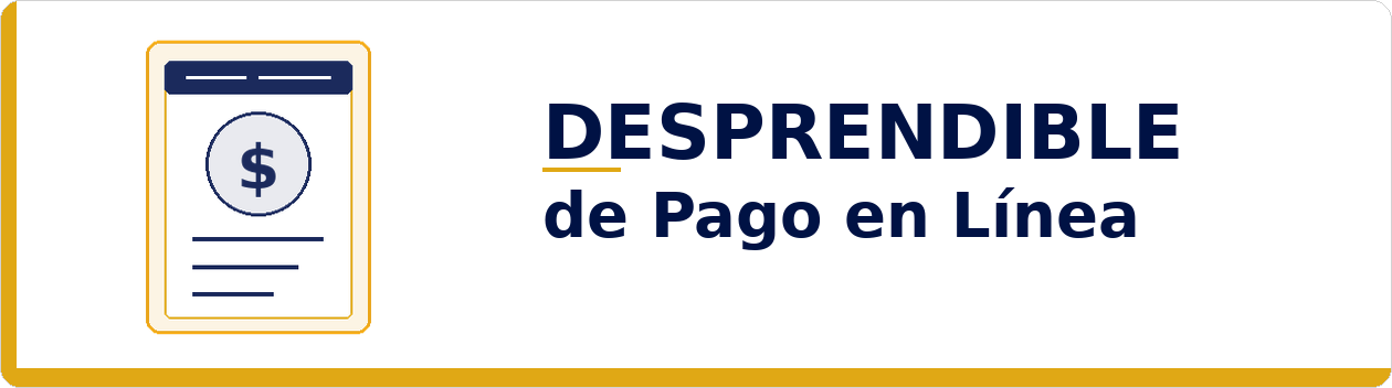 Desprendible de Pago en Línea